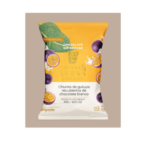 Chunks de Gulupa recubiertos de Chocolate Blanco