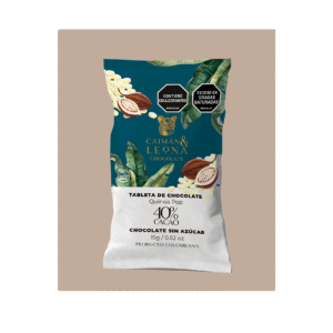 Tableta Quinoa Pop 40% Cacao